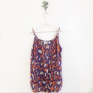 CCO CABI Isla Animal Print Cami Tank 5040 Size M